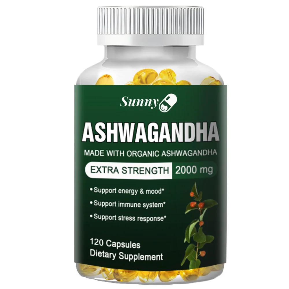 Ashwagandha Extract Root - Cápsula de Extrato de Ashwagandha: Antioxidante,