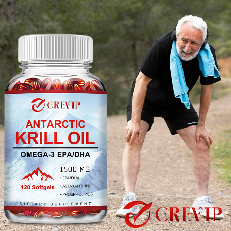 Krill Oil Supplement - Suplemento de Óleo de Krill da