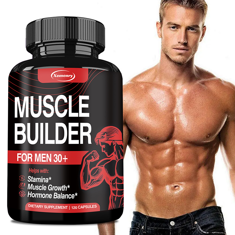 Ashwagandha Extract Root - Construtor de músculos para homens 30+