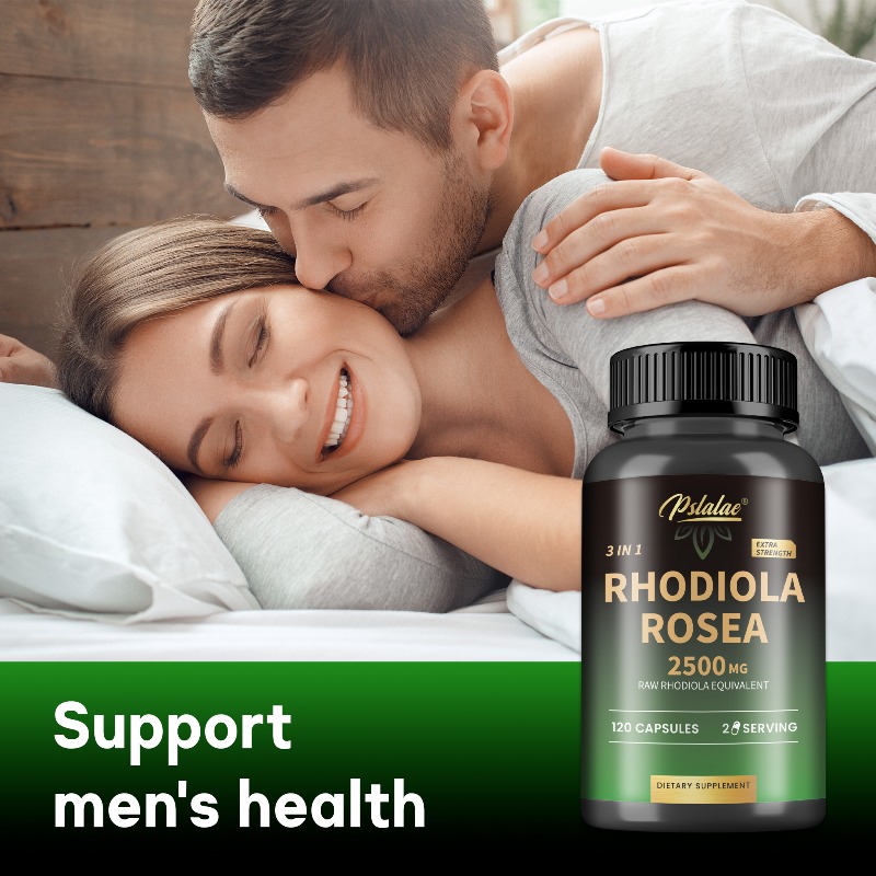 Ashwagandha Extract Root - Suplemento Rhodiola Rosea Max - 120