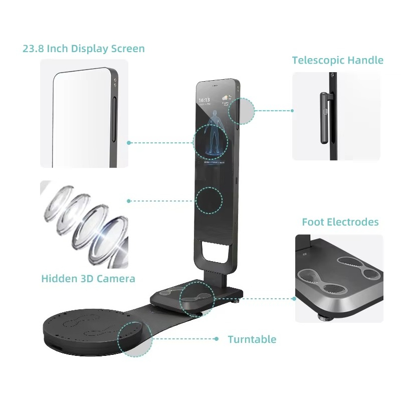 Nutrition Fitness - Analisador de nutrição de scanner corporal