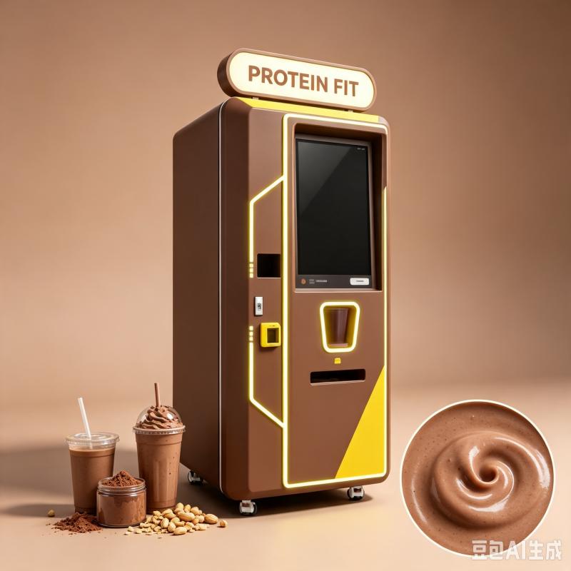 Nutrition Fitness Equipment - Máquina de Venda Automática de Shake
