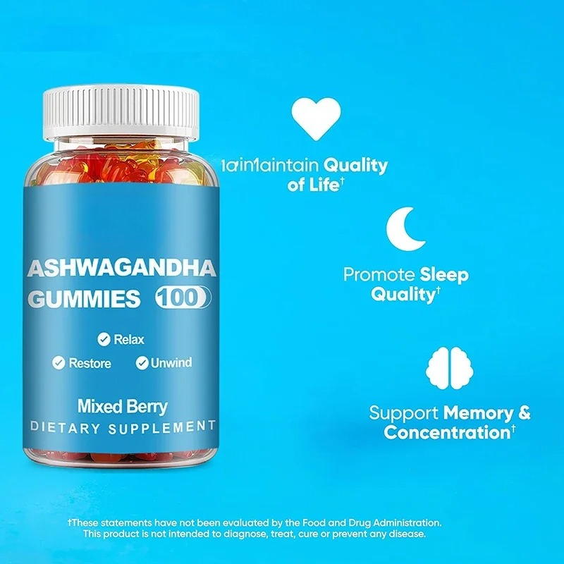 Gomas de Ashwagandha - Alivia  - Ashwagandha Extract Root avaliação e preço