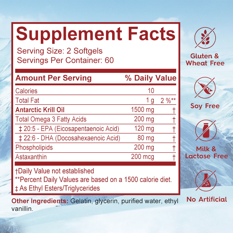 Suplemento de Óleo de Krill da - Krill Oil Supplement avaliação e preço