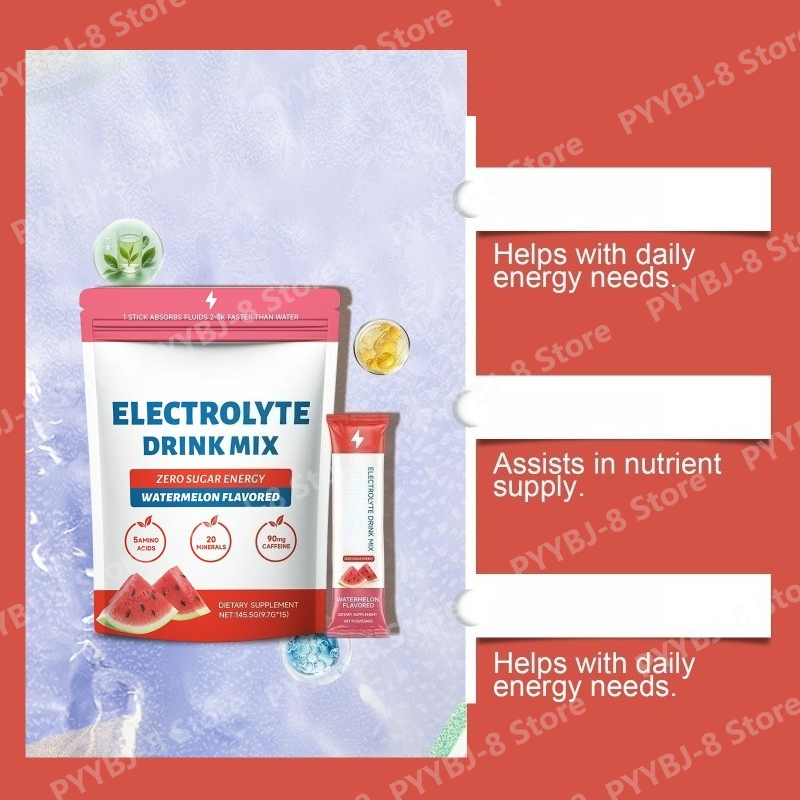 Pó Eletrolítico Sabor Melancia - Electrolyte Powder Pack avaliação e preço
