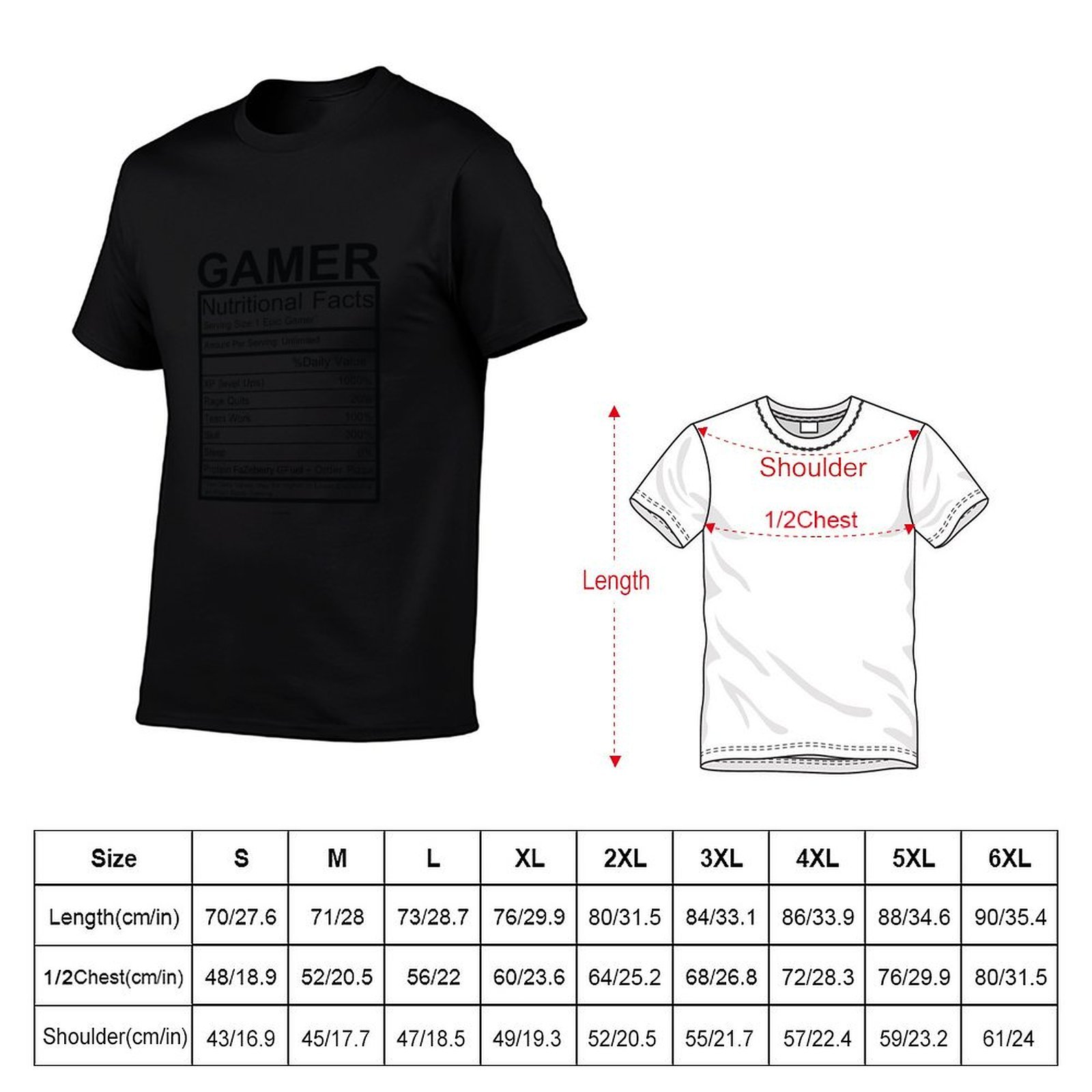 Camiseta com gráfico de inform - Nutrition Fitness avaliação e preço