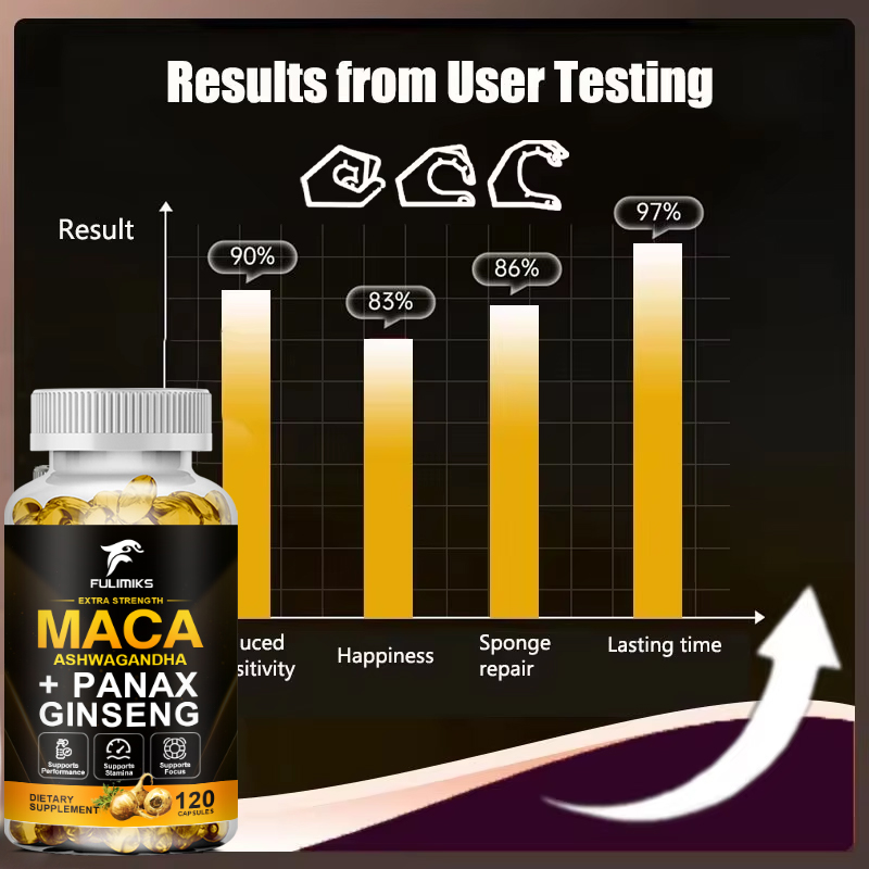 Mistura Tripla de Maca com Gin - Ashwagandha Extract Root avaliação e preço
