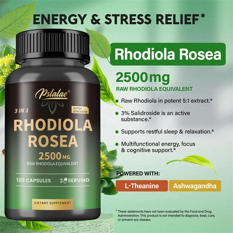 Suplemento Rhodiola Rosea Max  - Ashwagandha Extract Root avaliação e preço