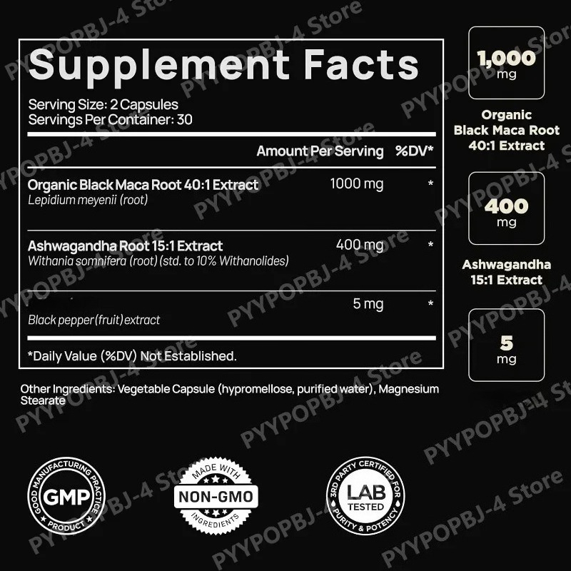 Extrato de Raiz de Maca Preta  - Ashwagandha Extract Root avaliação e preço