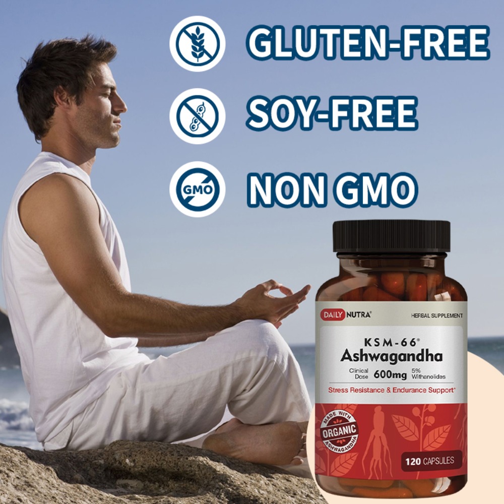 KSM-66 Ashwagandha 600mg Extra - Ashwagandha Extract Root avaliação e preço