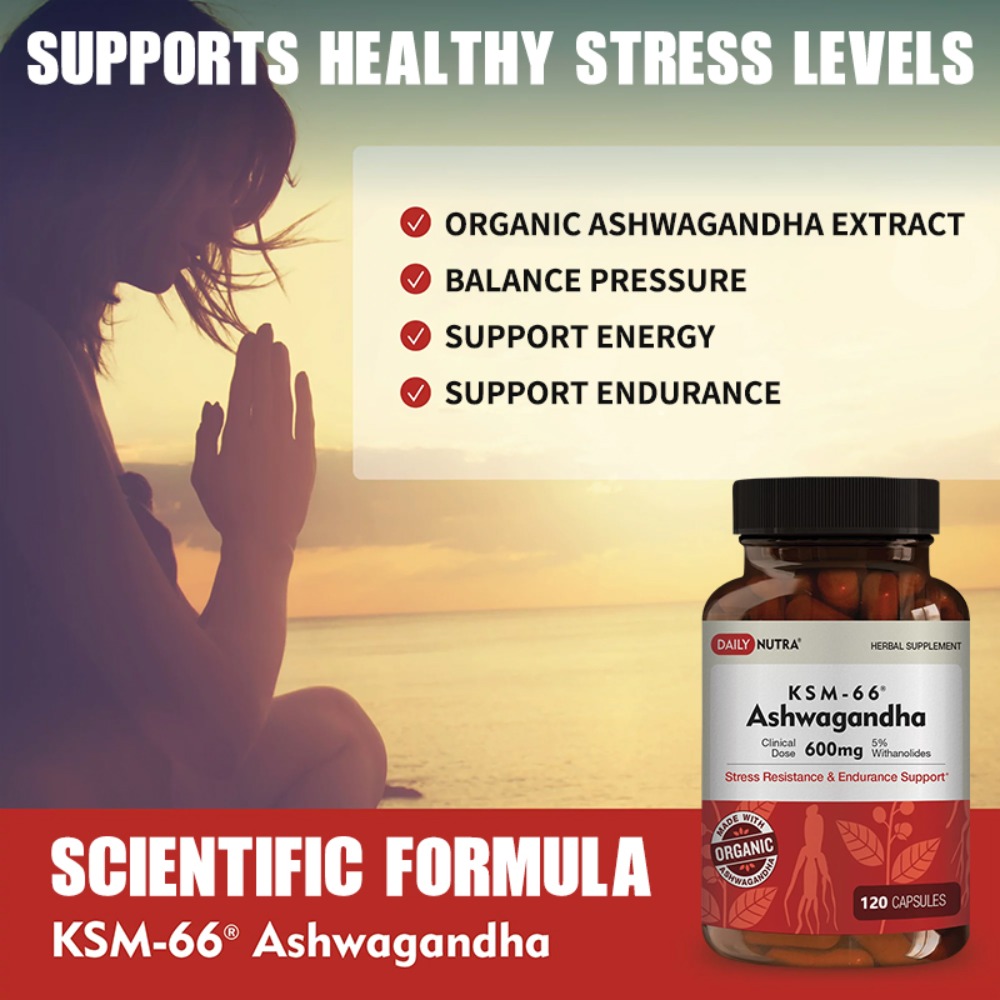 KSM-66 Ashwagandha 600mg Extra - Ashwagandha Extract Root avaliação e preço