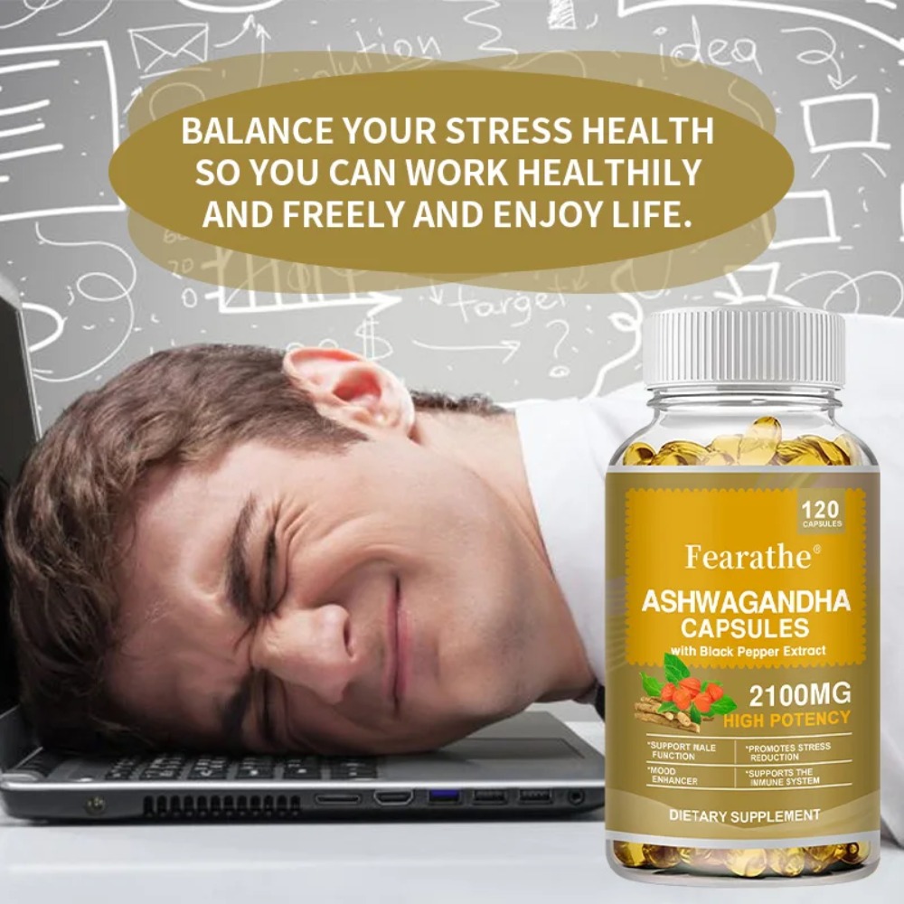 Cápsulas de Ashwagandha 2100mg - Ashwagandha Extract Root avaliação e preço