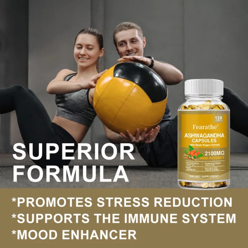 Cápsulas de Ashwagandha 2100mg - Ashwagandha Extract Root avaliação e preço