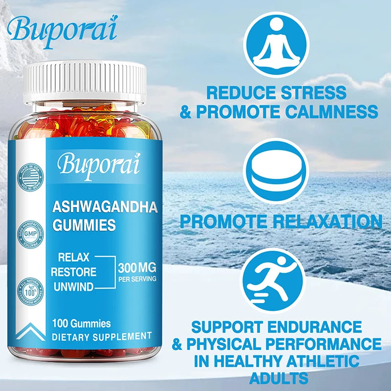 Gomas de Ashwagandha - Reduzem - Ashwagandha Extract Root avaliação e preço
