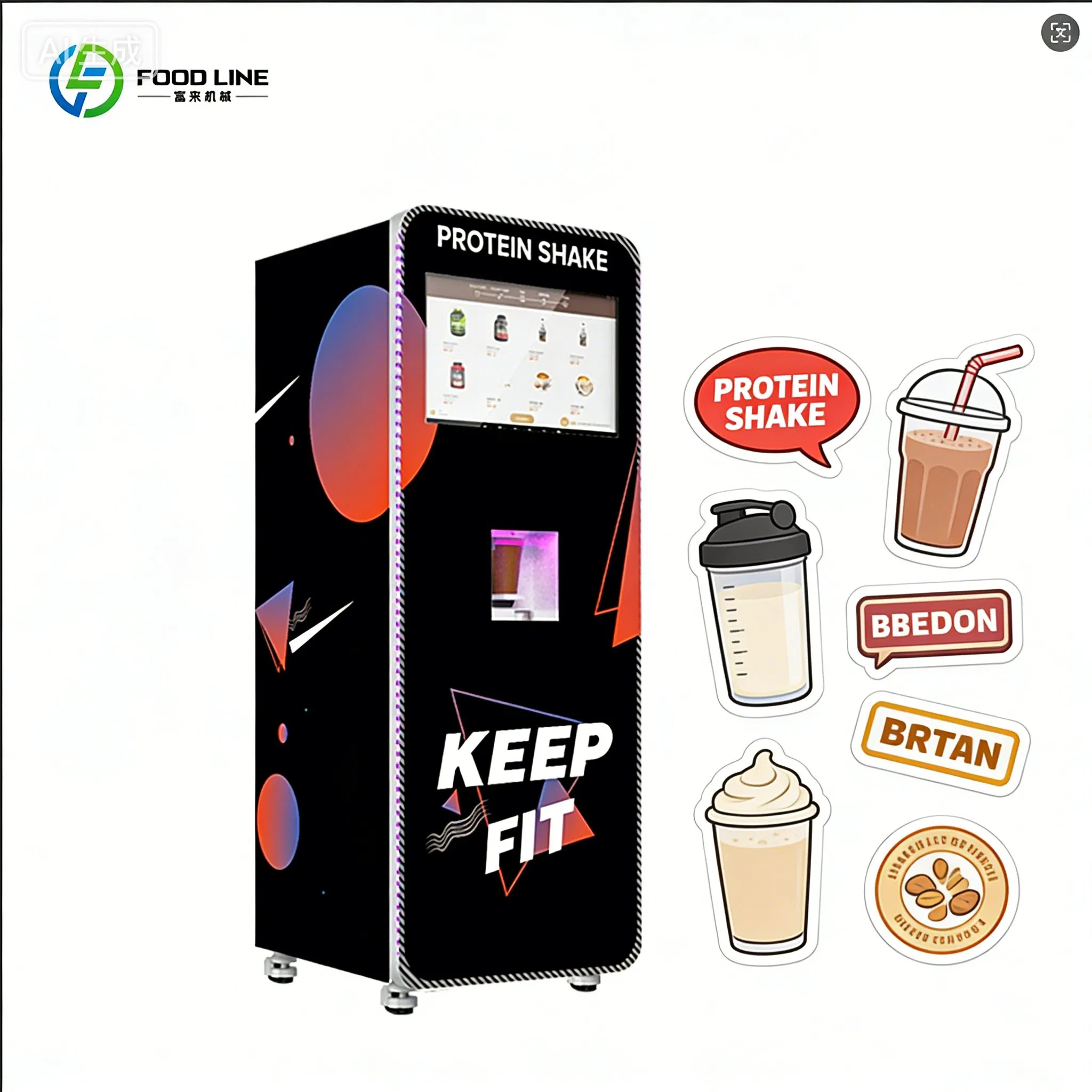 Máquina de Venda Automática de - Nutrition Fitness Equipment avaliação e preço