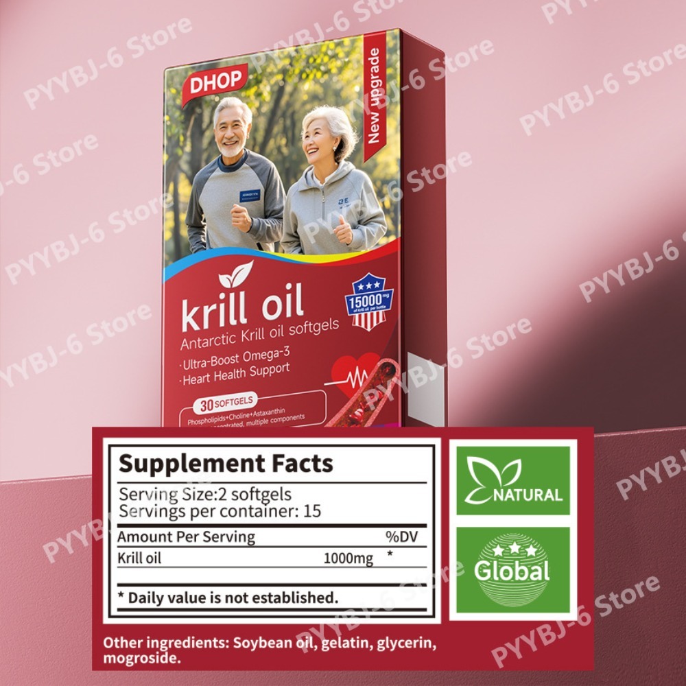 Óleo de Krill Antártico 15000m - Krill Oil Supplement avaliação e preço