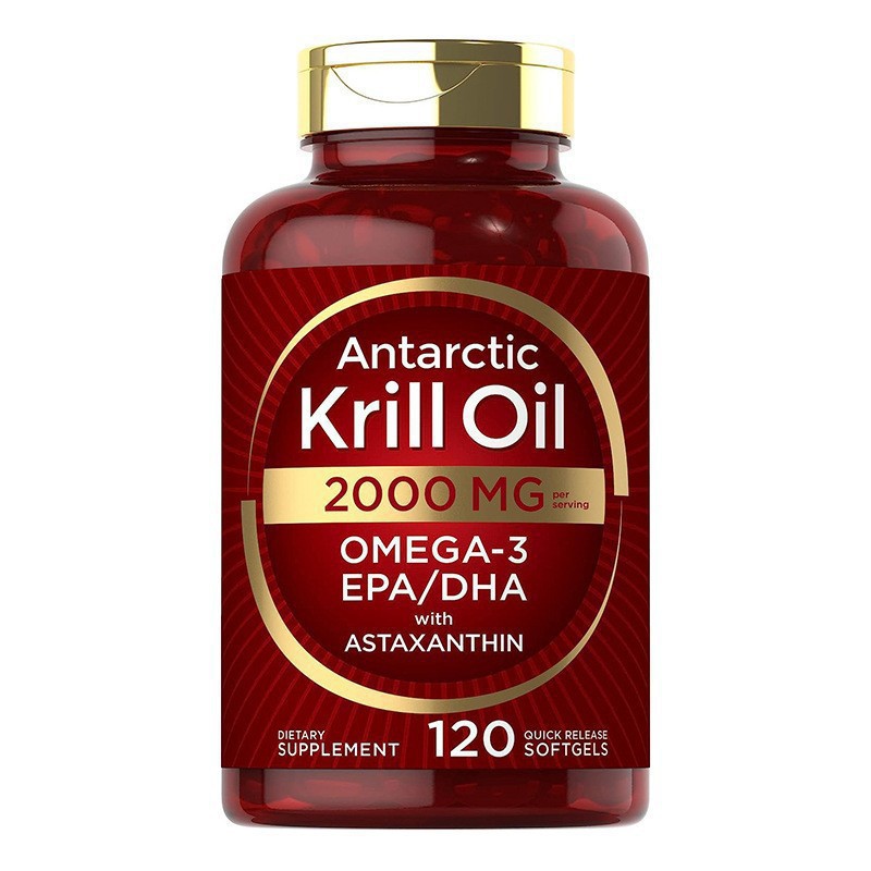 Cápsulas macias de óleo de Kri - Krill Oil Supplement avaliação e preço