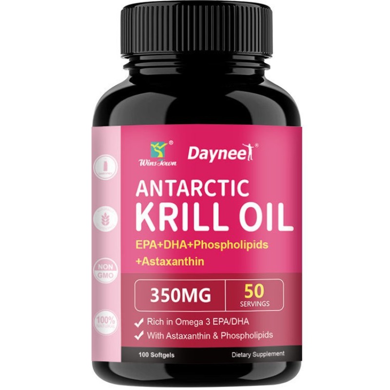 Cápsulas macias de óleo de Kri - Krill Oil Supplement avaliação e preço