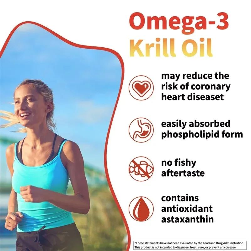 Óleo de Krill Omega-3 com Asta - Krill Oil Supplement avaliação e preço