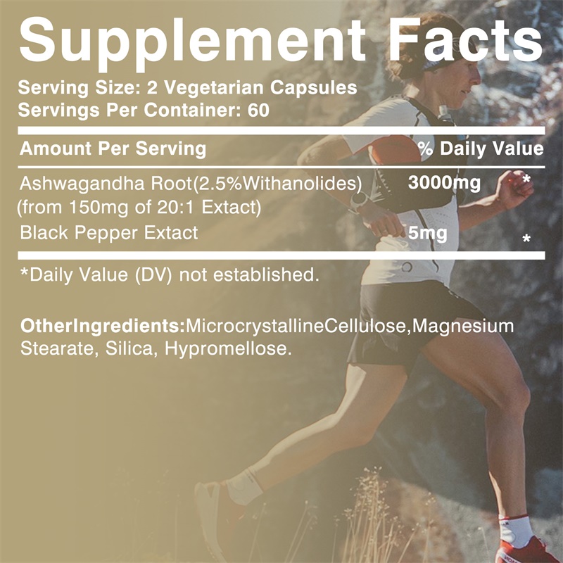 Cápsulas de Extrato de Raiz de - Ashwagandha Extract Root avaliação e preço